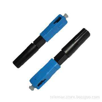 Fast FTTH connector